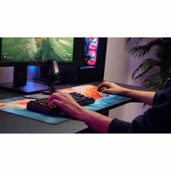 Tastatur mit Maus Cherry Schwarz AZERTY