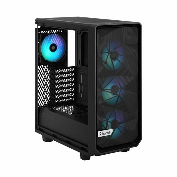 ATX Semi-Tower Gehäuse Fractal Design Meshify 2 Compact Lite Schwarz