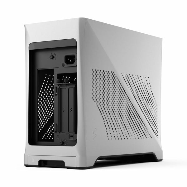 Mini-Tower Gehäuse Mikro ATX / ITX Fractal Design Era 2 Silberfarben