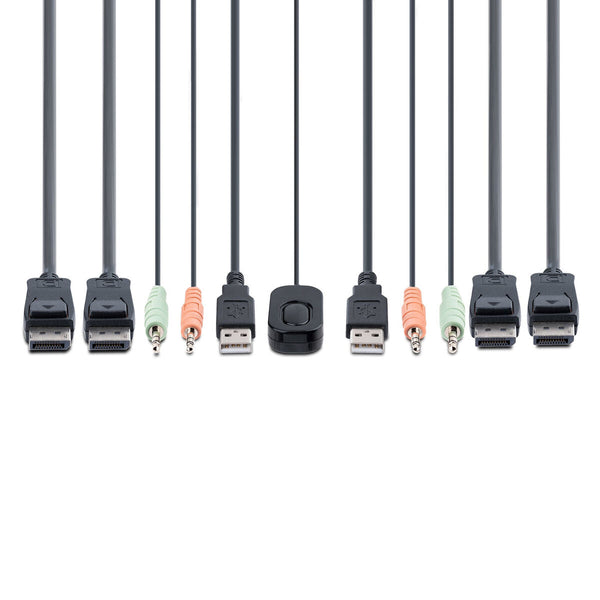 KVM-Switch Startech C2-DD46-UA2-CBL-KVM 1,5 m