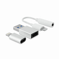 USB-Kabel CoolBox COO-CKIT-APPL Weiß