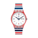 Herrenuhr Swatch SEA BARCODE Weiß (Ø 34 mm)