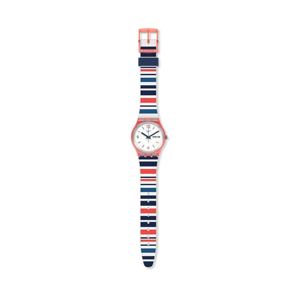 Herrenuhr Swatch SEA BARCODE Weiß (Ø 34 mm)