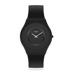 Unisex-Uhr Swatch SS09B100 Schwarz (Ø 34 mm)