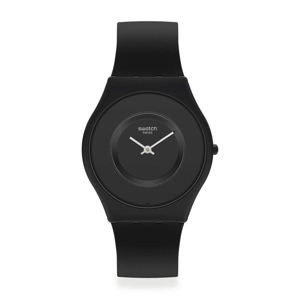 Unisex-Uhr Swatch SS09B100 Schwarz (Ø 34 mm)