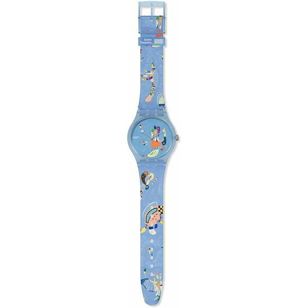 Herrenuhr Swatch BLUE SKY, BY VASSILY KANDINSKY (Ø 41 mm)