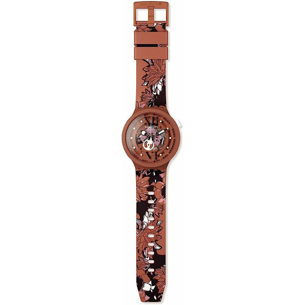 Herrenuhr Swatch CAMOFLOWER COTTON (Ø 47 mm)