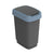 Mülltonne Rotho Twist Blue Blau Kunststoff 10 L