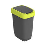 Mülltonne Rotho Twist Lime Kunststoff 25 L
