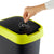 Mülltonne Rotho Twist Lime Kunststoff 50 L