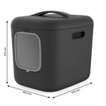 Katzentoilette Rotho Biala XL anthracite Anthrazit Kunststoff