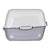 Katzentoilette Diamentiq 4004508810DIA Weiß Grau Kunststoff 40 x 38,7 x 55,5 cm