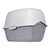 Katzentoilette Diamentiq 4004508810DIA Weiß Grau Kunststoff 40 x 38,7 x 55,5 cm