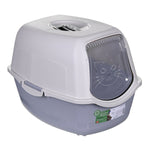 Katzentoilette Diamentiq 4004508810DIA Weiß Grau Kunststoff 40 x 38,7 x 55,5 cm