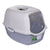 Katzentoilette Diamentiq 4004508810DIA Weiß Grau Kunststoff 40 x 38,7 x 55,5 cm
