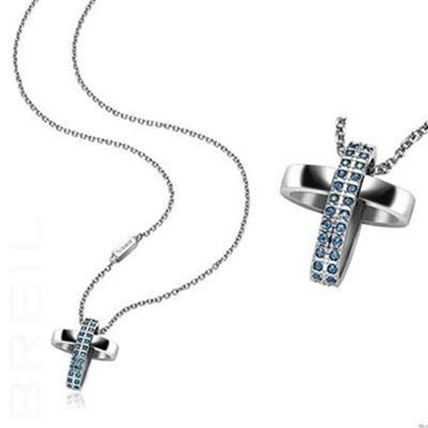 Damenhalskette Breil CHARMING CROSS