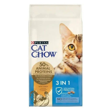 Katzenfutter Purina Cat Chow 3in1 Erwachsener Truthahn Rind und Kalbfleisch 15 kg