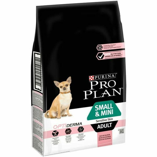 Futter Purina PRO PLAN Small & Mini Adult Sensitive skin Erwachsener Lachsfarben Fisch 7 kg