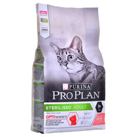 Katzenfutter Purina Sterilised Adult Erwachsener Lachsfarben 1,5 Kg