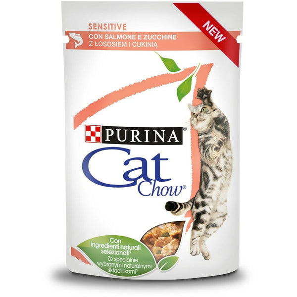 Katzenfutter Purina SENSITIVE Lachsfarben 85 g