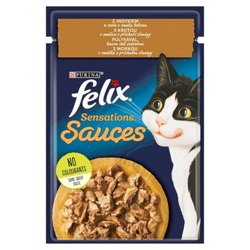 Katzenfutter Purina Felix Sensations Truthahn 85 g