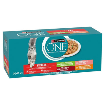 Katzenfutter Purina One Sterilcat Beef 40 x 85 g