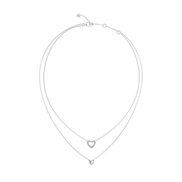 Damenhalskette Guess JUBN05026JWRHT-U Silberfarben