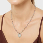 Damenanhänger Guess JUBN05060JWRHT-U Silberfarben