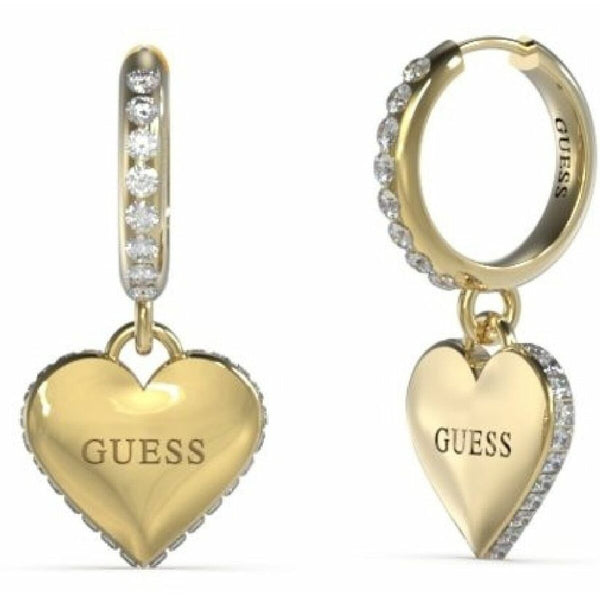 Damenohrringe Guess JUBE02236JWYGT-U Edelstahl 2 cm