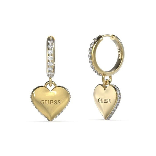 Damenohrringe Guess JUBE02236JWYGT-U Edelstahl 2 cm