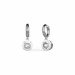 Damenohrringe Guess JUBE01463JWRHT-U Edelstahl 1 cm