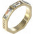 Damenring Guess JUBR03174JWYG54 (14)