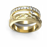 Damenring Guess JUBR04586JWYG54 (14)
