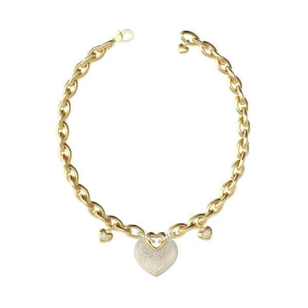 Damenanhänger Guess JUBN05205JWYGT-U Gold