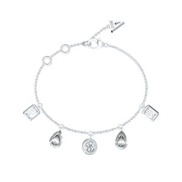 Damenarmreif Guess JUBB05239JWRHS Silberfarben