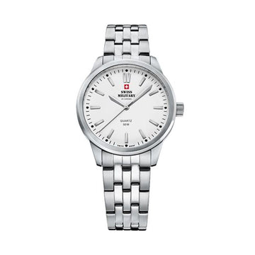 Herrenuhr Swiss Military Chrono SMP36010.02 Silberfarben