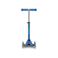 Scooter Micro Mini DELUXE LED Crystal Blue Blau