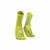 Sportsocken Compressport Pro Racing Zitronengrün