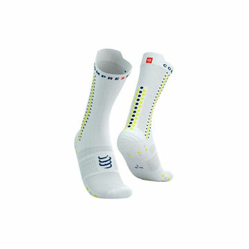 Sportsocken Compressport Pro Racing v4.0 Weiß 35-38
