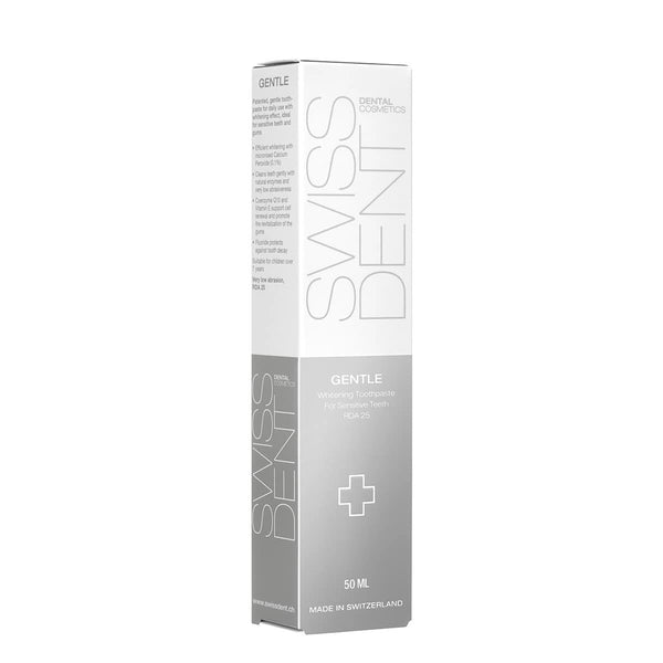 Zahnpasta zur Zahnweißung Swissdent Gentle 50 ml