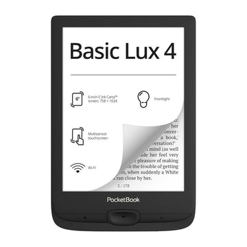 eBook PocketBook PB618-P-WW Schwarz 8 GB 6" 8 GB RAM