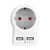 Steckeradapter Skross 1500282 USB x 2 Europäisch 2,4 A