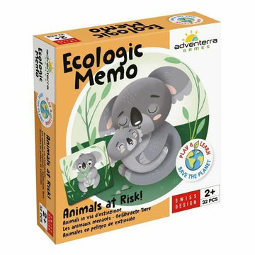 Lernspiel Adventerra Memo Ecológico Animales en Peligro