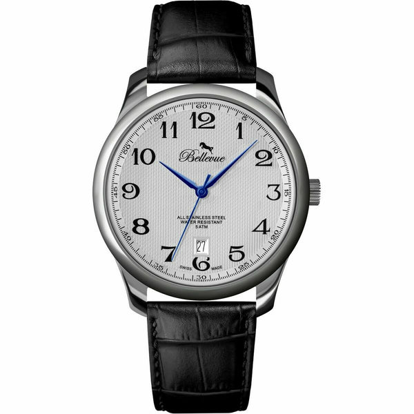 Herrenuhr Bellevue B.65 Schwarz Grau (Ø 35 mm)