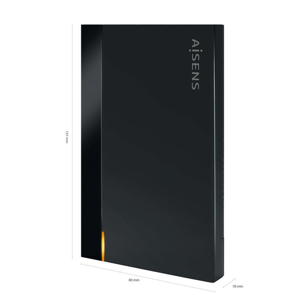 Externe Box Aisens ASE-2524B Schwarz 2,5"