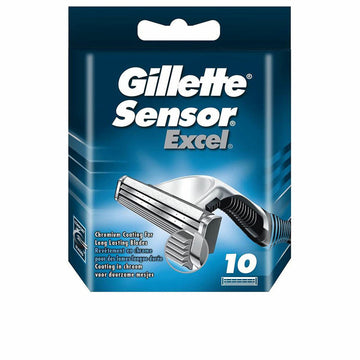 Ersatz-Rasierklingen Gillette Sensor Excel 10 Stück