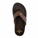 Flip Flops für Männer Brasileras Puff Braun