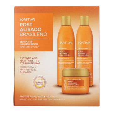 Shampoo und Spülung Kativa Post Alisado