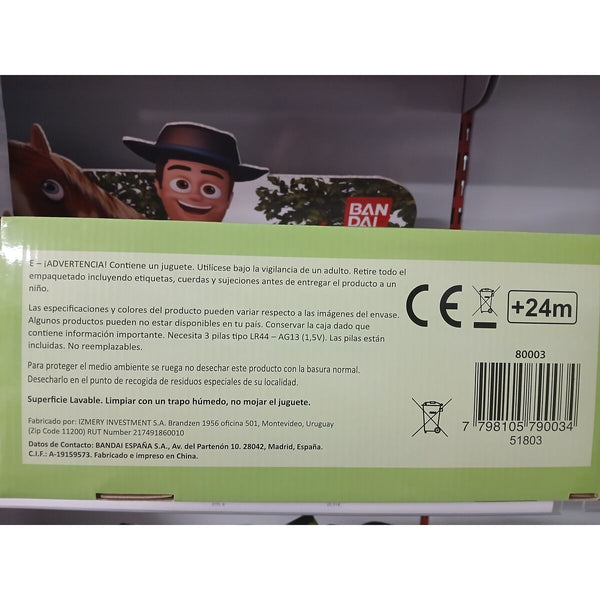 Plüschtier mit Klang Bandai 80003 30 x 13 x 23 cm