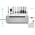 Hub USB-C i-Tec C31FLAT2PDPRO Silberfarben